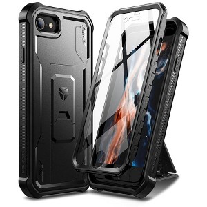 Dexnor for iPhone SE Case 2022/2020, iPhone 8 Case, iPhone 7 Case [Built in Screen Protector and Kickstand] Military Grade Protection Case - 1 of 1