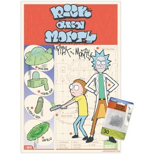 Trends International Rick And Morty: Bodega - Multiverse Unframed Wall Poster Prints - 1 of 4