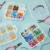 Juvale 3 Tier Stackable Storage Containers with Adjustable Compartments for Beads, Sewing Accessories, Arts and Crafts Supplies (6 x 6 x 5 In) - 2 of 4