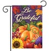 Briarwood Lane Fall Thanksgiving Garden Flag 12x18 For Outdoor Be Gratefu Autumnl For Thanksgiving Garden Flag Flags For Outside - 2 of 4