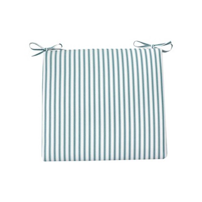 Crestwood Stripe Seat Cushion DuraSeason Fabric™ Turquoise - Threshold™