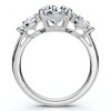 Pompeii3 Certified 3 1/2Ct Diamond Engagement Ring 14k Gold or Platinum Lab Created - 2 of 4