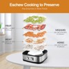 OSTBA Food Dehydrator with 5 BPA-Free Trays, Adjustable Temperature, 240W, for Fruits, Jerky, Herbs, Veggies, Dishwasher Safe, Includes Recipe Book - 4 of 4