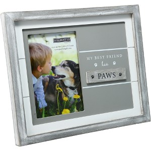 Pavilion Gift Company - Pet - 9.75" x 8.25" Frame (Holds 4" x 6" Photo) - Single Image Frames - 1 of 4