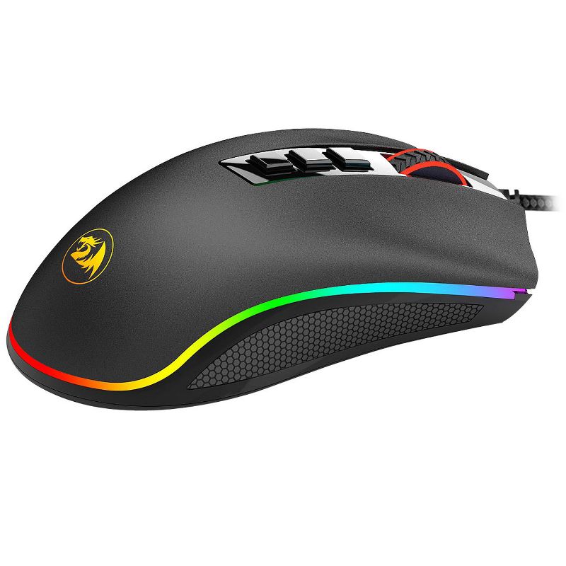 Redragon Cobra M711 Wired Optical Gaming Mouse with RGB Backlighting, 4 of 8