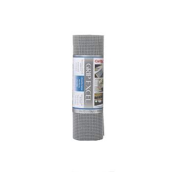 Con-Tact Brand Excel Grip Non-Adhesive Shelf Liner - Alloy Gray (12''x10')