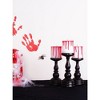 3x3 Pillar Candles Set of 3 - Rustic Unscented No Drip Bloody Candles for Halloween Decor, Parties, Gothic D¨¦cor - 3 of 4
