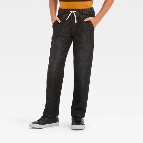 Boys Straight Fit Pull on Pants Cat Jack Target