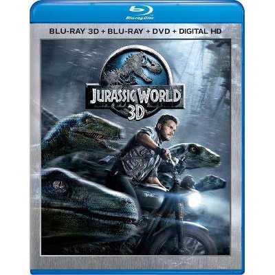 Jurassic World (3D) (Blu-ray + DVD + Digital)