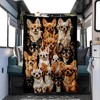Chihuahua Print Flannel Fleece Blanket, Cute Puppy Pattern, Soft Nap Throw for Car Travel, Cozy and Warm, Christmas Gift. - 2 of 4
