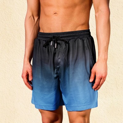 Men's Midnight Ombre Blue Board Shorts - Cupshe