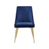 Meridian Furniture,Karina Velvet Dining Chair, Set of 2 - 3 of 4