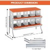 Coucheta Chicken Nesting Boxes - Available in Multiple Styles (Bracket Leg/Two-Tier/Wall Mount) & Compartments (6/8/10) for Easy Egg Collection. - 2 of 4