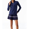 Women's Frankie Ruffled Full Zip Jacket - SMITH & QUINN - 4 of 4