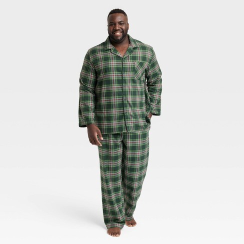 Green flannel 2025 pajama set