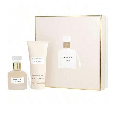 Le Parfum by Carven for Women - 2 Pc Gift Set 1.66oz EDP Spray, 3.33oz Perfume Body Milk