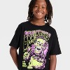 Boys' Short Sleeve Halloween Relaxed Fit T-Shirt - Cat & Jack™ Black - 2 of 4