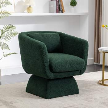 28"W Swivel Accent Sofa Chair, 360 Degree Leisure Club Chair-ModernLuxe