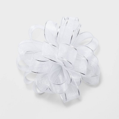 Fabric Wedding Bow - Spritz™: Multicolored Polyester Gift Packaging Accessory for Weddings & Baby Showers