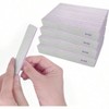 80/80 Grit Nail Files 100 Pcs, Coarse Emery Boards for Acrylic Gel Nails, Double Sided Emory Professional Nail Filers Pack - 4 of 4