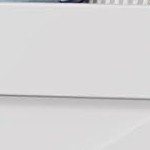 x-shaped pattern frosted white