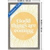 Trends International Good Things Are Coming Framed Wall Poster Prints - 3 of 4
