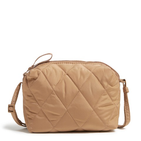 Vera Bradley Women's Outlet Ultralight Camera Crossbody Bag Tiger's Eye