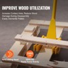 VEVOR Pallet Buster, 41-Inch Handle, 2000 lbs Weight Capacity, Q235 Carbon Steel, Heavy Duty Deck Wrecker Demolition Wood Pallet Tool, Yellow - 3 of 4