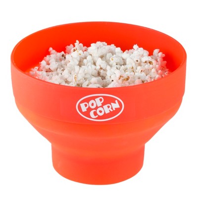 Hastings Home Collapsible Microwave Popcorn Popper Bowl - Red