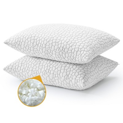 Wellos Shredded Memory Foam Pillows (Set of 2)
