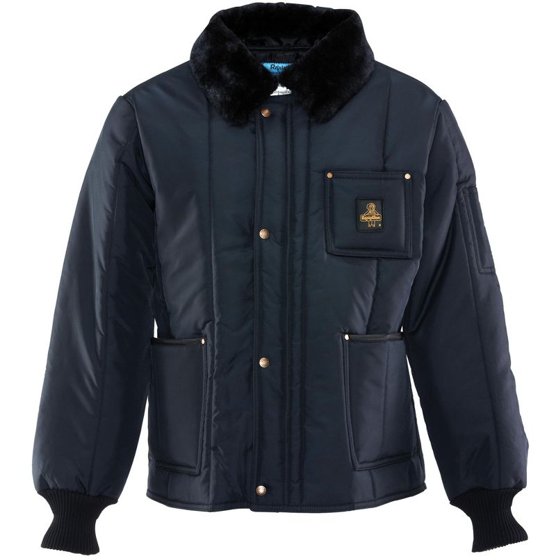 RefrigiWear Men's Insulated Iron-Tuff Polar Jacket with Soft Fleece Collar, 1 of 8