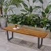 Dexmalle Modern Artist Patio Dining Bench - 3 of 4