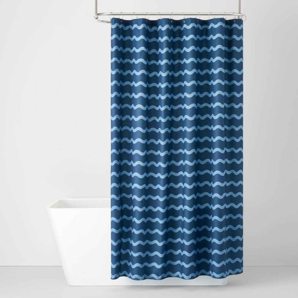 Blue Wave Shower Curtain - Pillowfort
