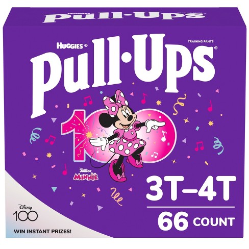 Huggies Part # 53245 - Huggies Pull-Ups New Leaf Girls' Potty Training  Pants, 4T-5T, (46-Count) - Baby Diapers - Home Depot Pro