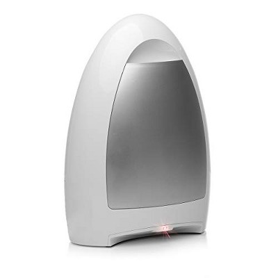 EyeVac Home - Touchless Stationary Vacuum, Dual High Efficiency Filtration, Corded, Bagless 1000 Watt - (Designer White)