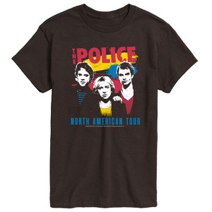 Men's - The Police - Police North American Tour Short Sleeve Graphic T-Shirt - 1 of 3