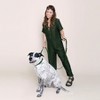 Diphda Olive Cactus Leather Dog Collar - 2 of 3