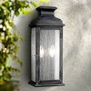 Generation Lighting Pediment 18 1/4" High Zinc 2-Light Outdoor Wall Light - image 2 of 4