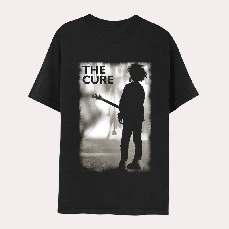 Men's The Cure Short Sleeve Graphic T-Shirt - Black, 1 of 4
