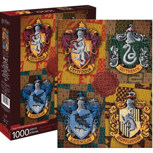 Aquarius Puzzles Harry Potter Crests Slim 1000-Piece Jigsaw Puzzle