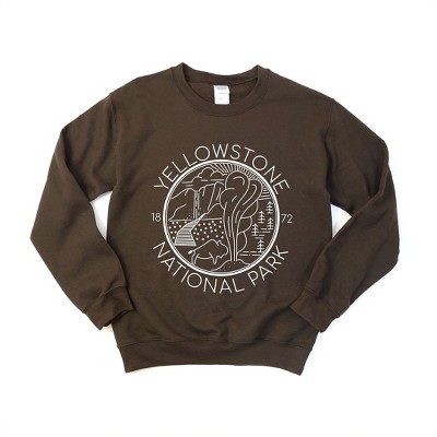 Simply Sage Market Women's Graphic Sweatshirt Yellowstone National Park