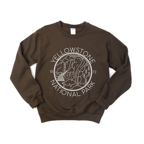 Simply Sage Market Women's Graphic Sweatshirt Yellowstone National Park - image 1 of 4