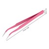 Unique Bargains Durable Eyelashes Tweezers for Bathroom 1 Pc - 2 of 4