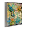 Stupell Industries Boho Hummingbird Pattern Floating Frame Canvas Art - 2 of 4