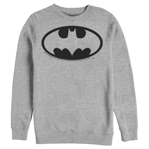 Men's Batman Dark Night Logo Sweatshirt - Athletic Heather - X Large :  Target