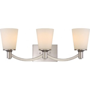 Nuvo Lighting Laguna 3 - Light Vanity in  Brushed Nickel - 1 of 1