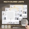 KTMBDW Medicine Cabinet Mirror, Bathroom Wall Mirror Cabinet with Open Compartment, White - 4 of 4