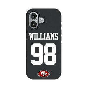 NFL San Francisco 49ers Players Game Tactic Bump Cell Phone Case for Apple iPhone 17 Series - 1 of 4