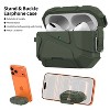 Nakedcellphone Meteorite Series Combo for Apple Airpods Pro 3 - Rugged Case with Stand + Lanyard + Clip + Cleaning Kit - 3 of 4