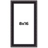 PosterPalooza | Panoramic Antique Red Picture Frame - UV Acrylic, Foam Board Backing, Hanging Hardware - 2 of 4